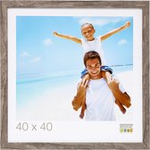 Deknudt Frames fotolijst S45RH7 - grijs-beige - hout - 10x10 cm