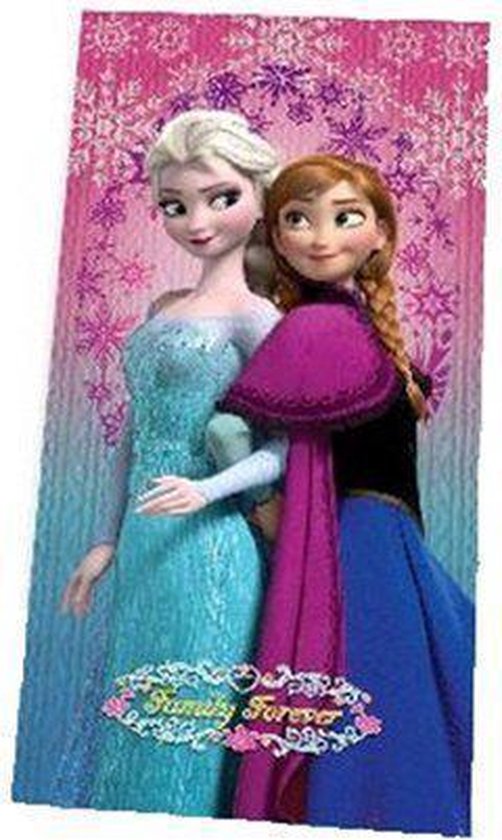 nieuws herhaling thema Disney Frozen - Strandlaken - 70x140 cm - Multi | bol.com