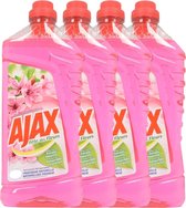 Ajax Kersenbloesem - Allesreiniger - 4 x 1,25l - Voordeelverpakking
