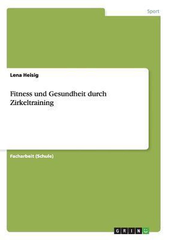 Fitness Und Gesundheit Durch Zirkeltraining - cover
