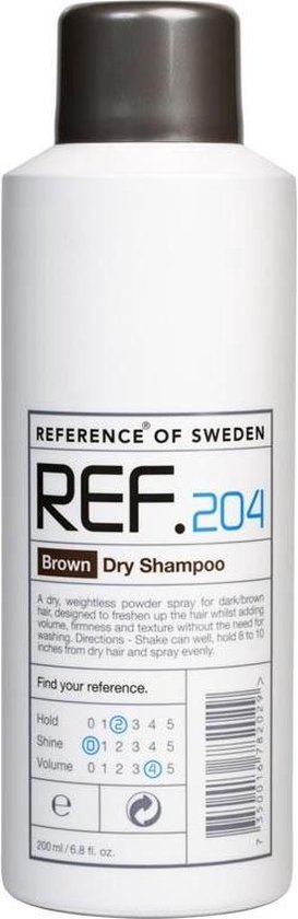 REF Brown Dry Shampoo 204 | bol.com