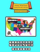 Whimsy Word Search: Cities and Towns Across America, Pictograms: Teasing Both Sides Of The Brain, Find The Letters, Color The Words