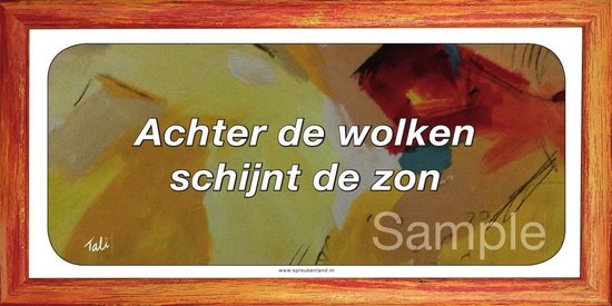 Achter de wolken schijnt de zon | bol.com