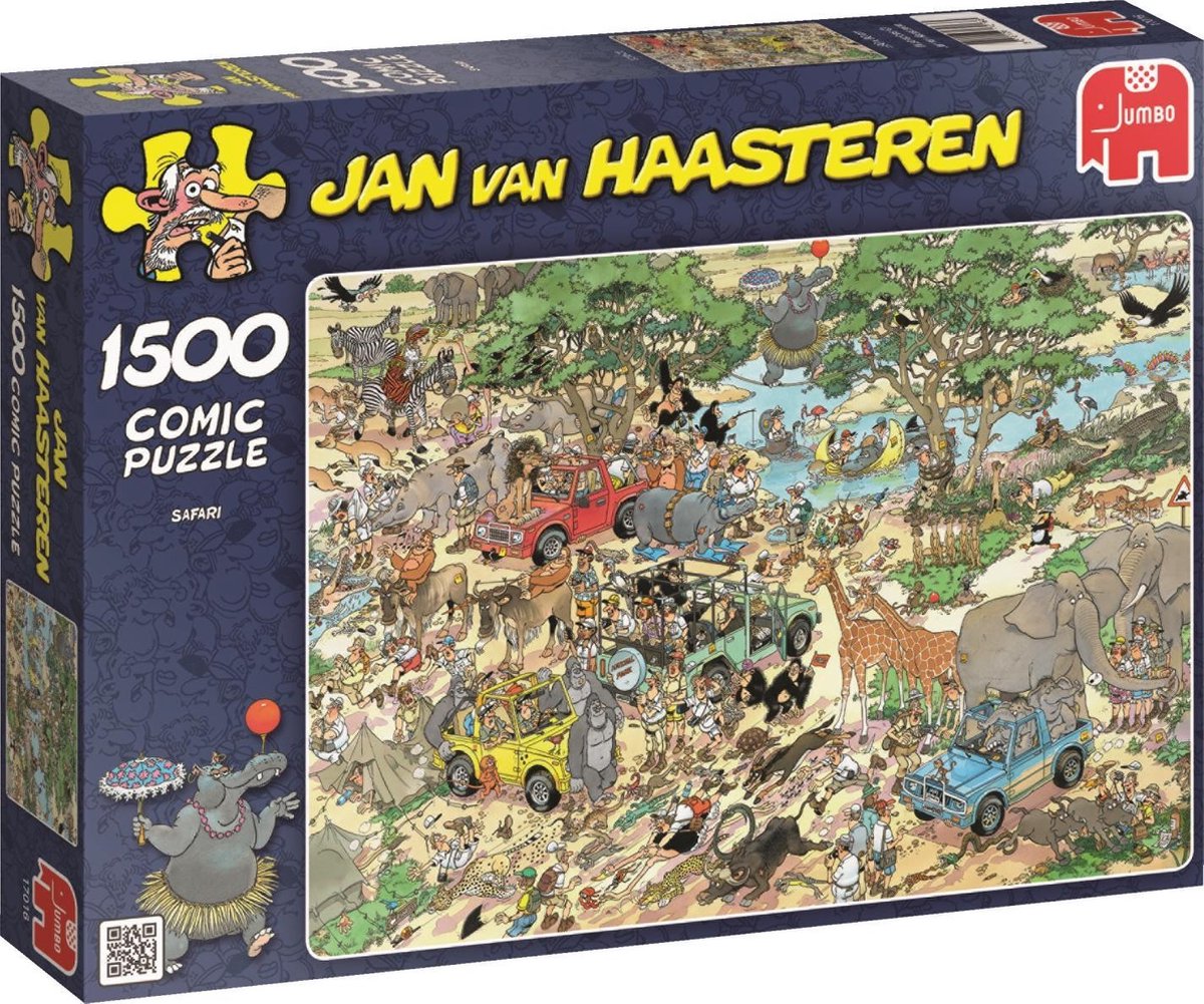 Jan van Haasteren Safari puzzel - stukjes | bol.com