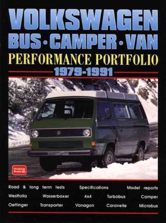 Volkswagen Bus, Camper, Van Performance Portfolio 1979-1991