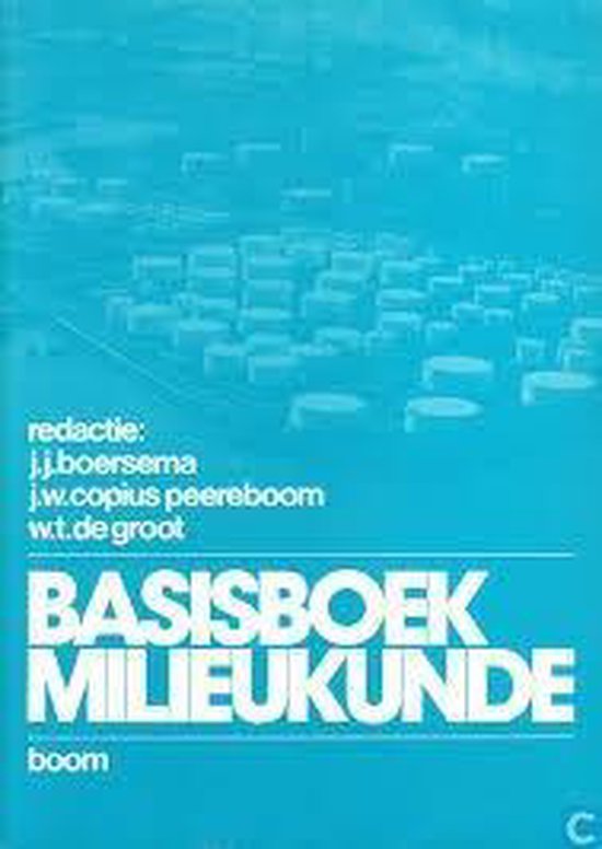 Basisboek milieukunde - cover