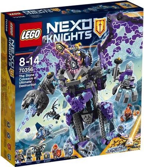 Gewoon Schepsel Maori Lego Nexo Knights: De Stenen Kolos (70356) | bol.com