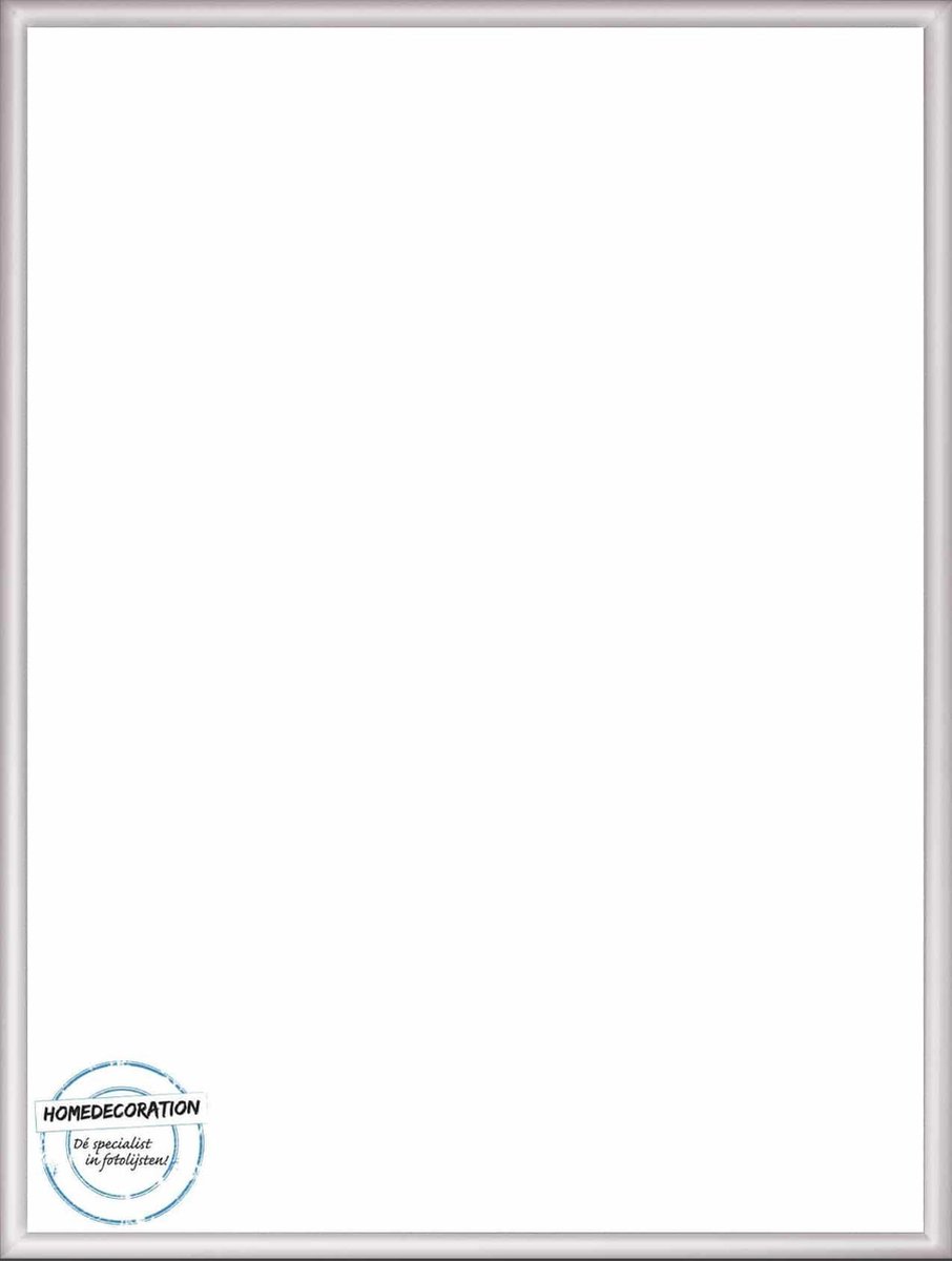 Homedecoration Almelo – Fotolijst – Fotomaat – 61 x 81 cm – Zilver Glans