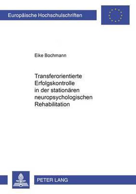 Transferorientierte Erfolgskontrolle in Der Stationaeren Neu ... - cover
