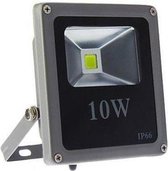 10 watt LED Schijnwerper Koud Wit IP66 - Flat Design