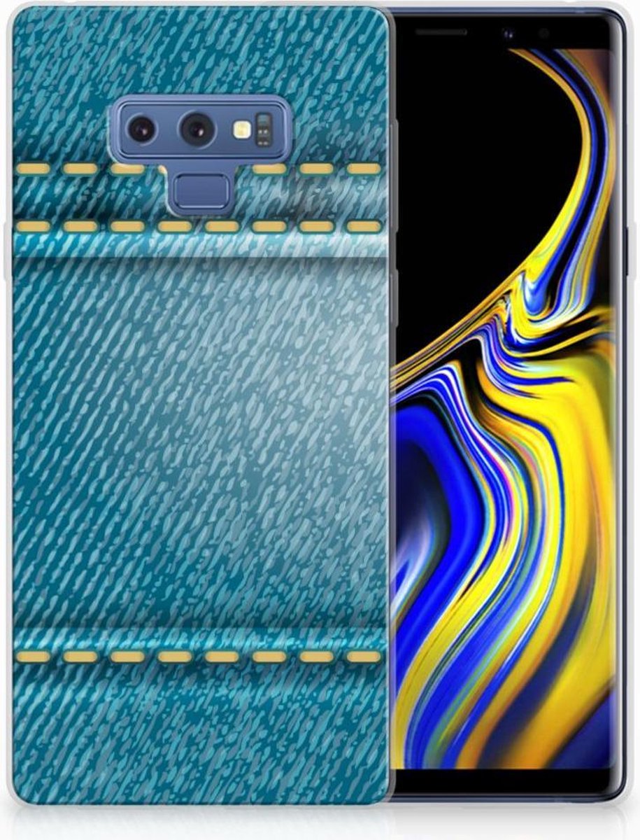 TPU Hoesje voor Samsung Galaxy Note 9 Silicone Back Cover Jeans