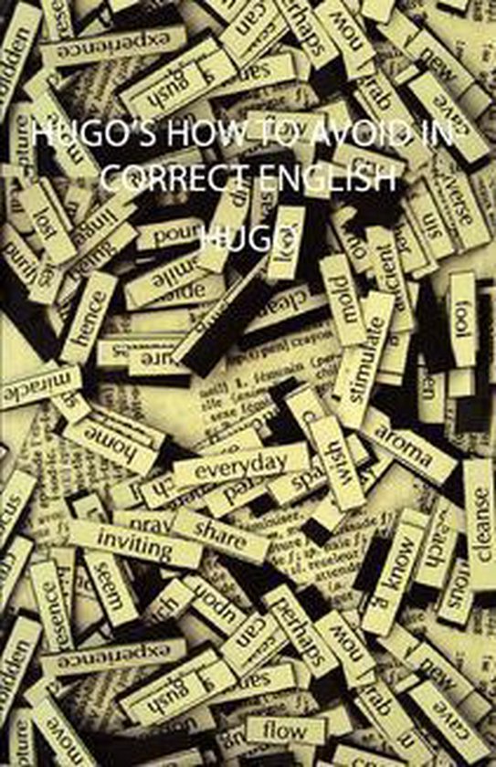 Hugo's How to Avoid Incorrect English - cover