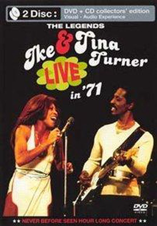Cover van de film 'Tina Turner & Ike - Live '71'