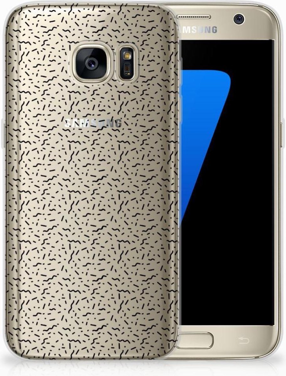 Samsung Galaxy S7 TPU bumper Stripes Dots