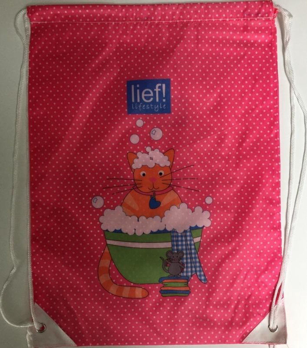 Lief Lifestyle Gymtas - Zwemtas Roze