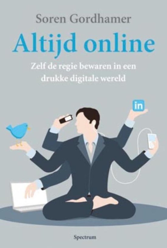 Cover van het boek 'Altijd online' van S. Gordhamer