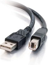 CablesToGo USB 2.0 A Male naar USB 2.0 B Male - 3 m