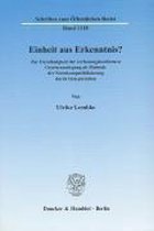 Lembke, U: Einheit aus Erkenntnis?
