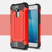 Armor PC TPU Tough case hoesje Huawei Honor 5C rood