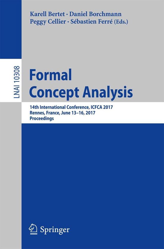 Computer Science (R0) - Formal Concept Analysis - cover