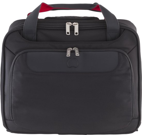 Delsey Parvis Trolley Boardcase - Schoudertas - 15.6 inch - Zwart