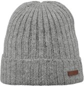 Barts Haakon Turnup Heren Muts - Heather Grey