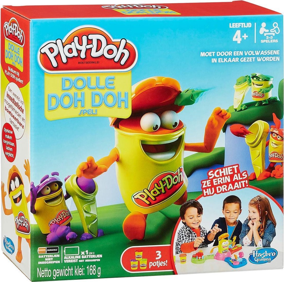 Play-Doh Dolle Doh Doh spel - Kinderspel - Klei