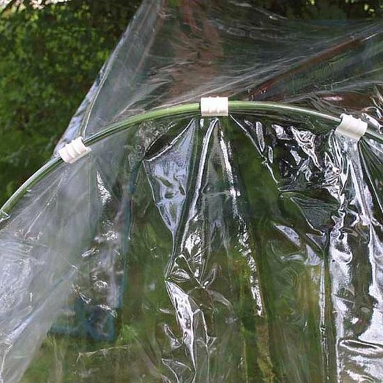 SKIR'CO Pijpklemmen 20 Stuks - Kunststof Buisklemmen Voor 16 Mm Buizen, Met Pluggen En Schroeven