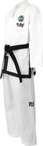 ITF Approved Boo Sabum Taekwon-Do pak / dobok Diamond stof - Kleur: Wit, 3 - 160