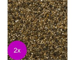 Vdl Aquariumgrind 1-2 Mm - Aquarium - Siergrind - 2 x 10 kg Donker