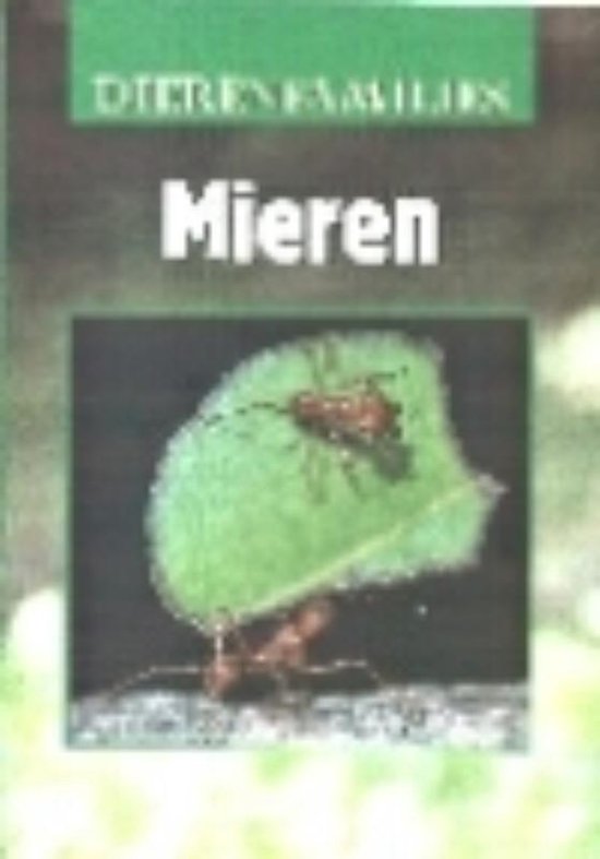 Cover van het boek 'Mieren / druk 1'