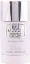 MULTI BUNDEL 2 stuks EAU SAUVAGE deodorant stick alcohol free 75 gr