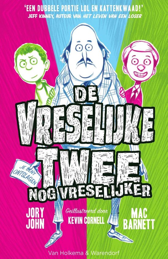 De Vreselijke Twee 2 - De Vreselijke Twee - nog vreselijker - cover