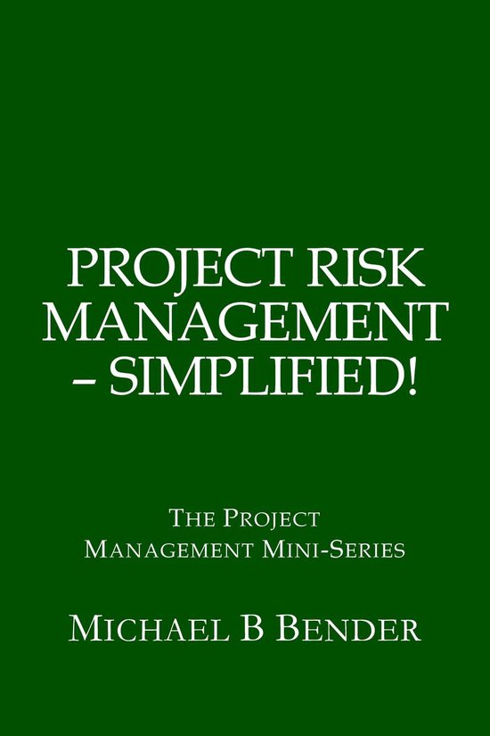 Project Risk Management - Simplified! - cover
