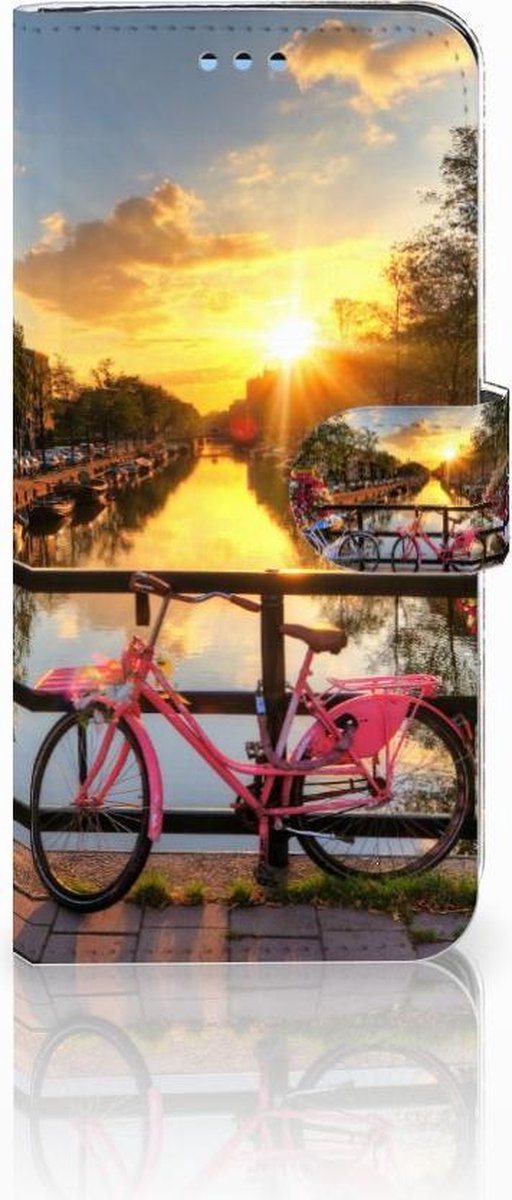 Book Case voor Samsung Galaxy S9 Flip Cover Amsterdamse Grachten