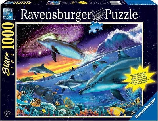 Ravensburger Starline Puzzel - Spelende Dolfijnen | bol