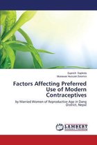 Factors Affecting Preferred Use of Modern Contraceptives