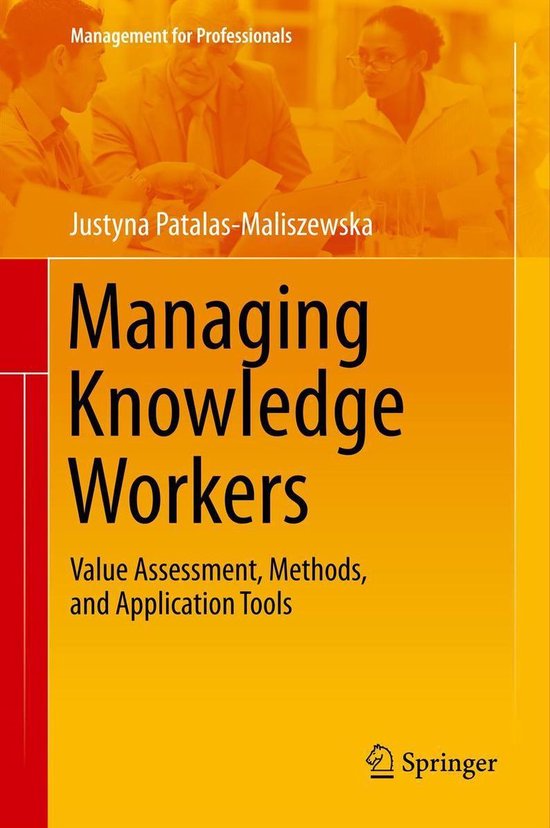 Management for Professionals - Managing Knowledge Workers - cover