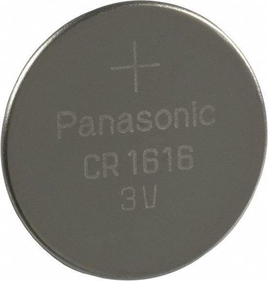 Batterij panasonic knoop cr1616 lithium 1 - ZILVER | bol.com