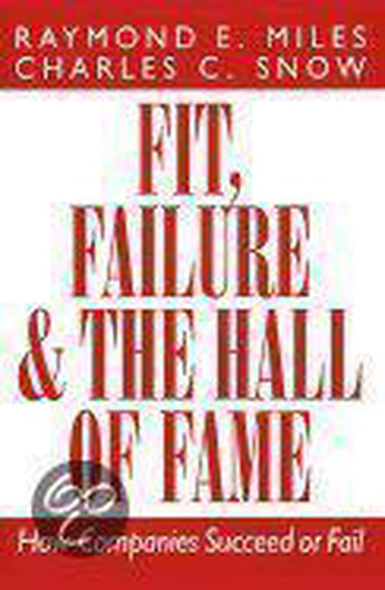 Fit, Failure and the Hall of Fame - cover
