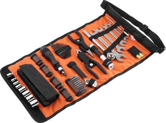 BLACK+DECKER A7144 Kit d'outils de 71 pièces pour la voiture | bol.com