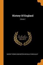 History of England; Volume 1