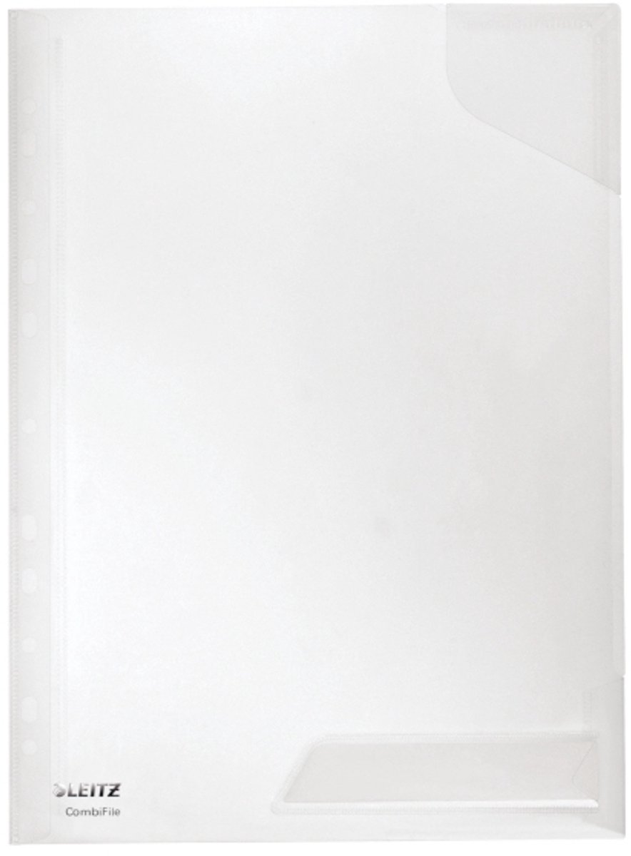 LEITZ CombiFile showmappen A4 transparant met perforatie