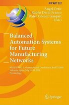 Balanced Automation Systems for Future Manufacturing Networks