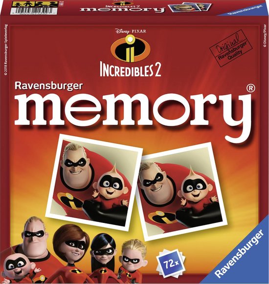 Afbeelding van het spel Ravensburger The Incredibles 2 memory®