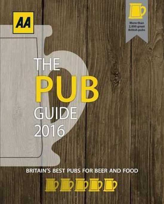 Pub Guide 2016, AA Publishing 9780749577230 Boeken
