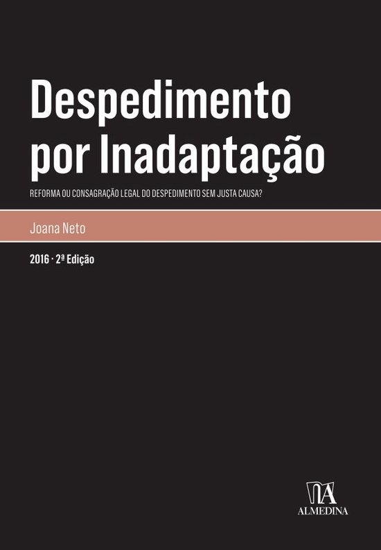 Despedimento por Inadaptação - 2.ª Edição - cover