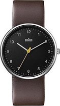 Braun classic BN0231BKBRGAL Unisex Quartz horloge