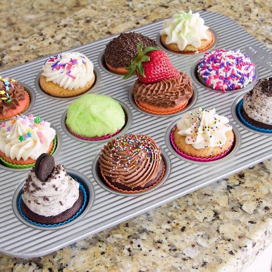 2 Stuk Mini Muffinvorm Siliconen, 24 Cups Muffinvorm, Muffinbakvorm Herbruikbare, Ronde Muffin Bakvorm, Cupcakevorm, Bpa-Vrij, Antiaanbaklaag, Vaatwasmachinebestendig, Voor Cupcakes, Brownies, Taarten 2 Stuk Mini Muffinvorm Siliconen, 24 Cups Muffinvorm, Muffinbakvorm Herbruikbare, Ronde Muffin Bakvorm, Cupcakevorm, Bpa-Vrij, Antiaanbaklaag, Vaatwasmachinebestendig, Voor Cupcakes, Brownies, Taarten