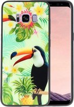 Toekan Tropisch Hardcase Cover Hoesje voor Samsung Galaxy S8